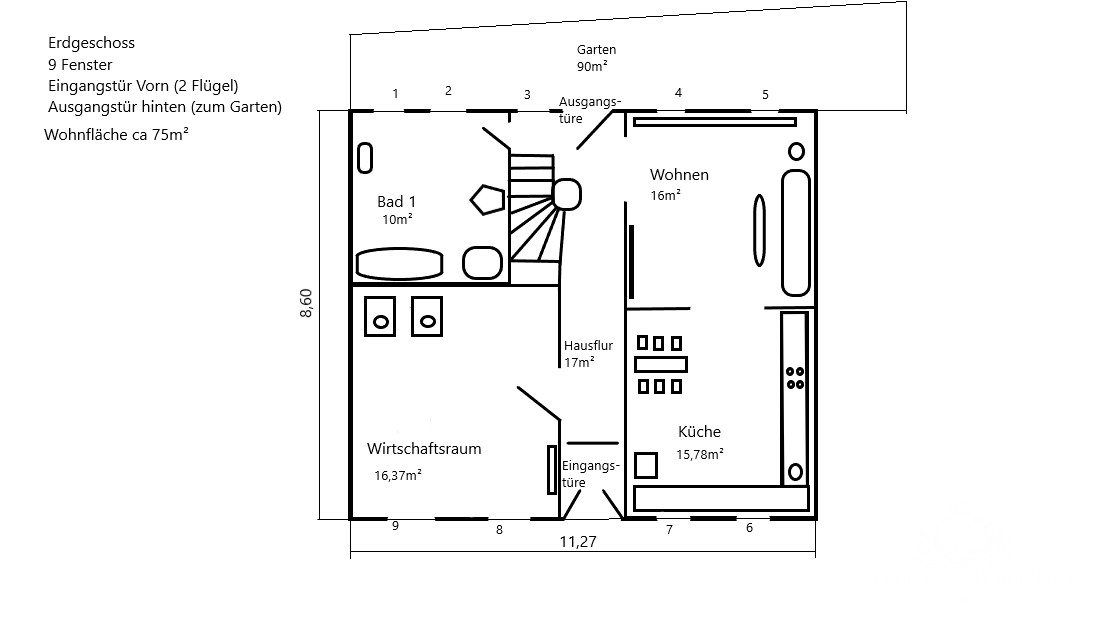 Grundriss EG