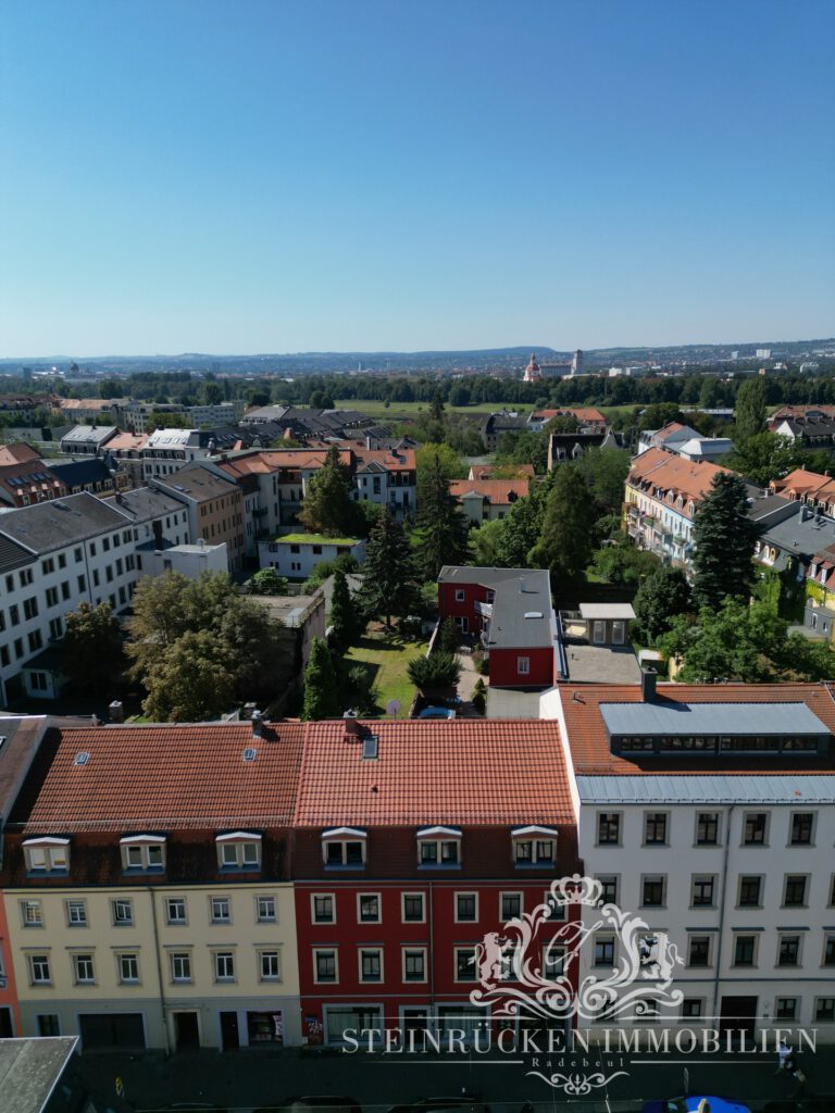 Ansicht Vorder-und Hinterhaus