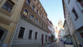 Frontansicht Straße