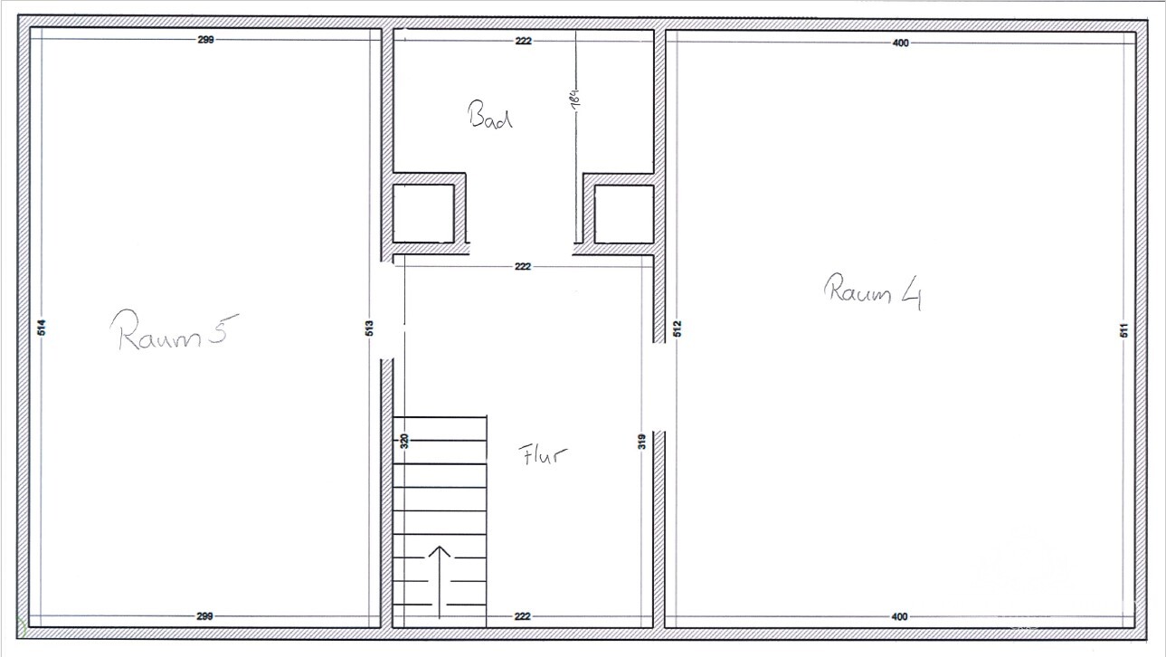 Grundriss Obergeschoss 