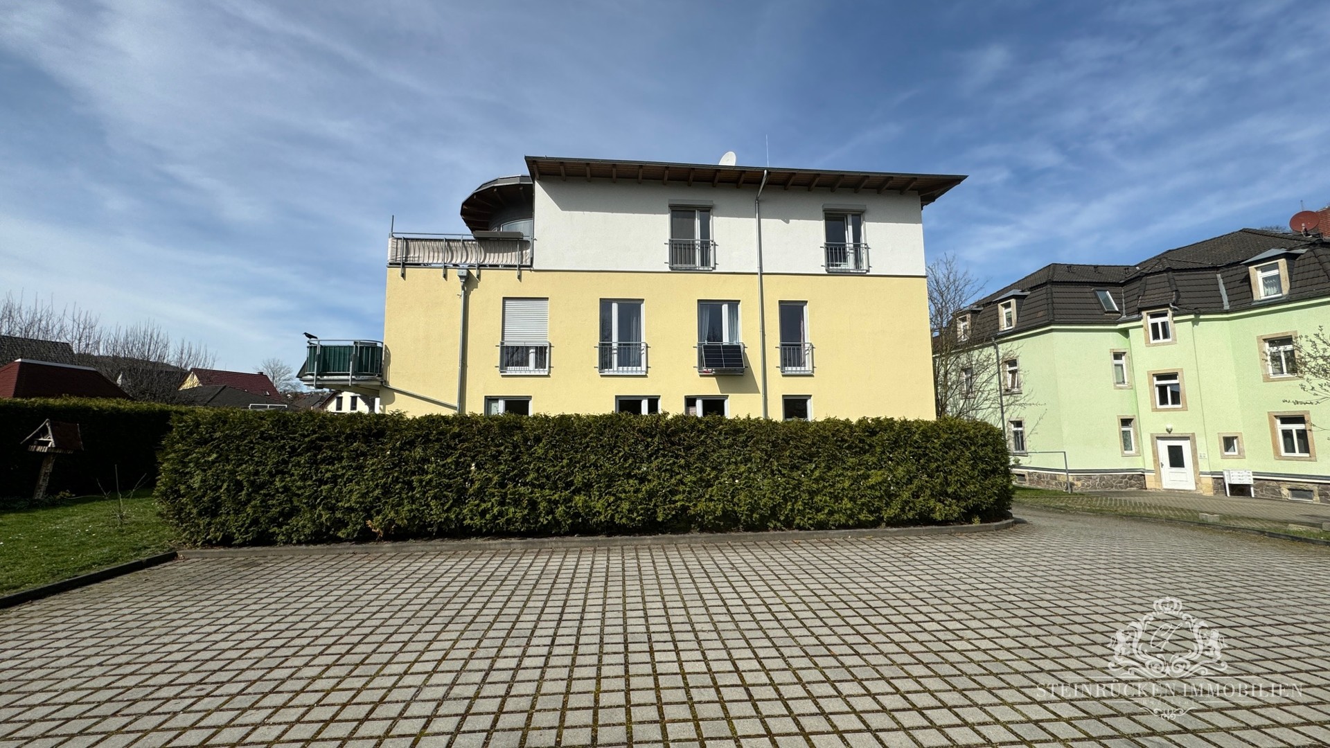 Ansicht Stellplätze