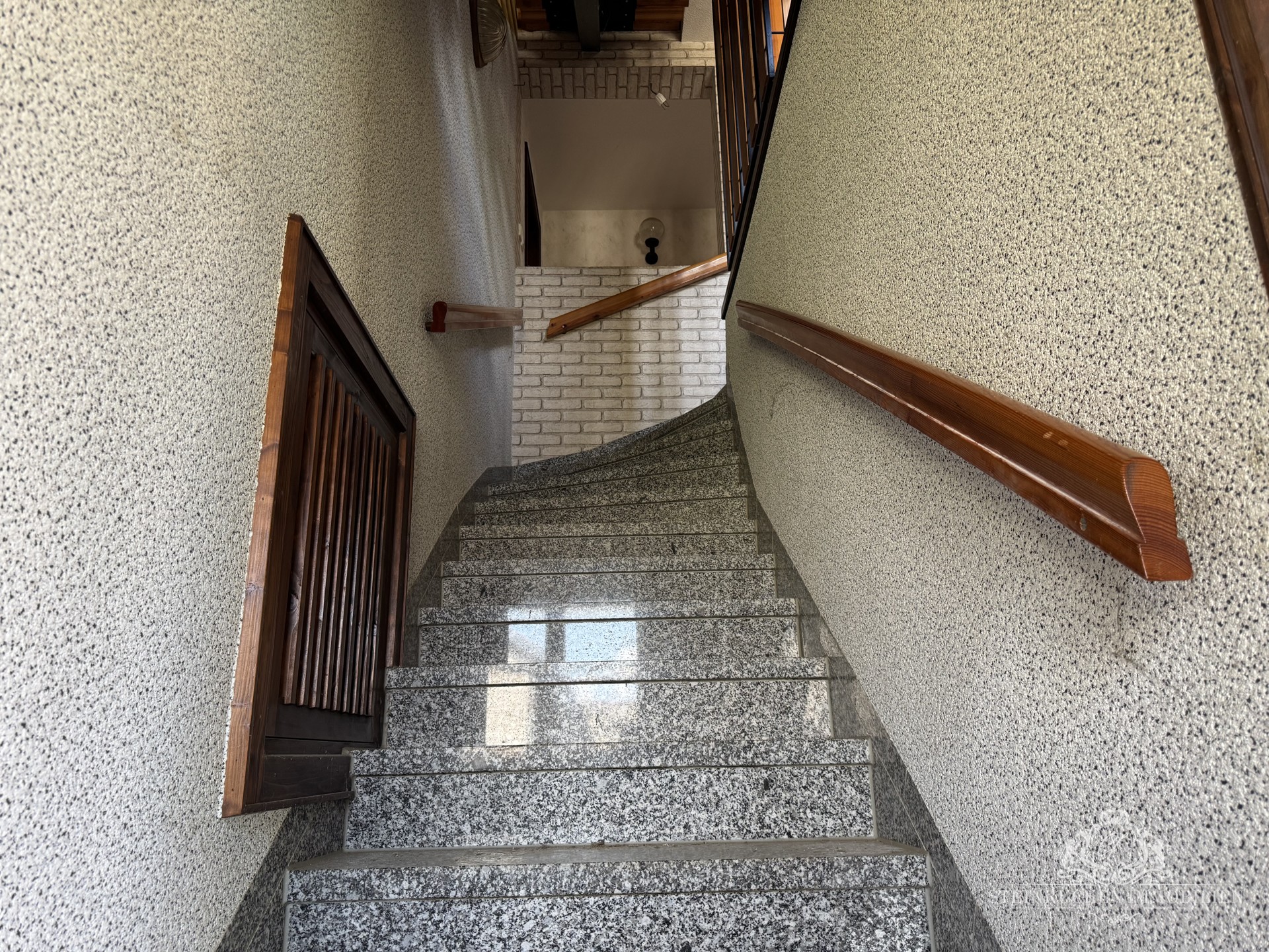 Eingang zum Obergeschoss