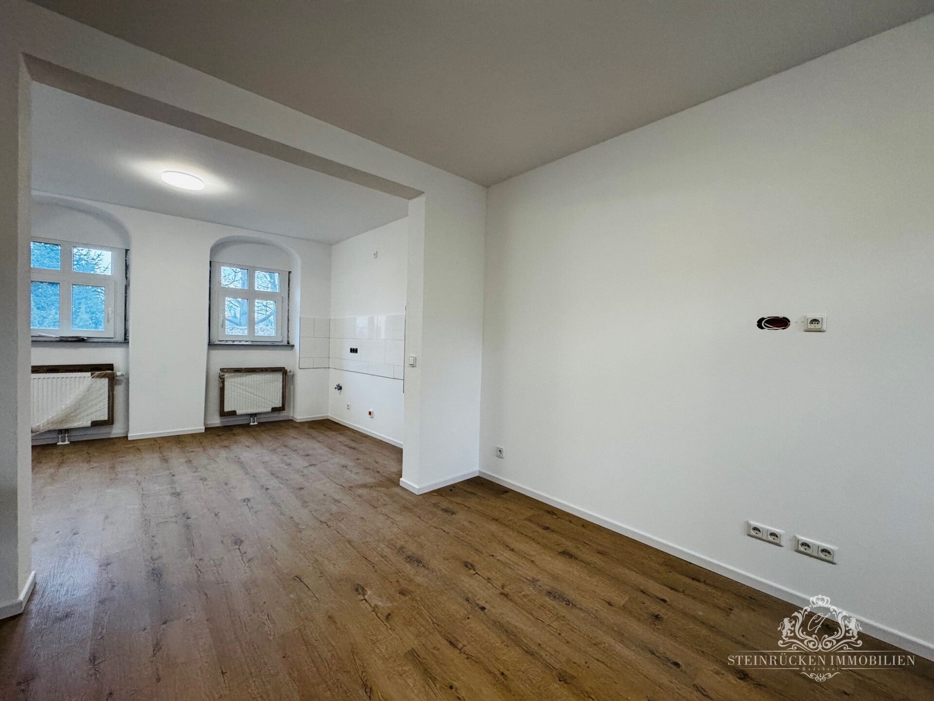 Wohnzimmer & Küche EG