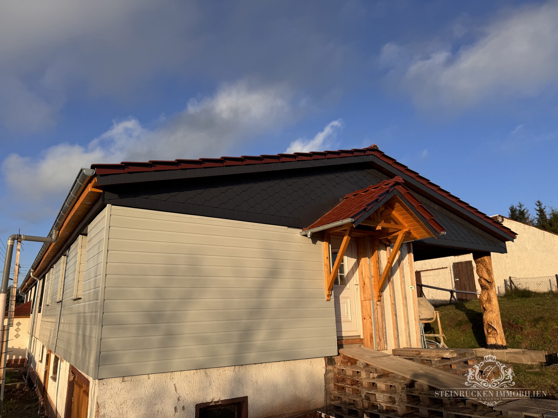 Eingang zweite Wohnhälfte