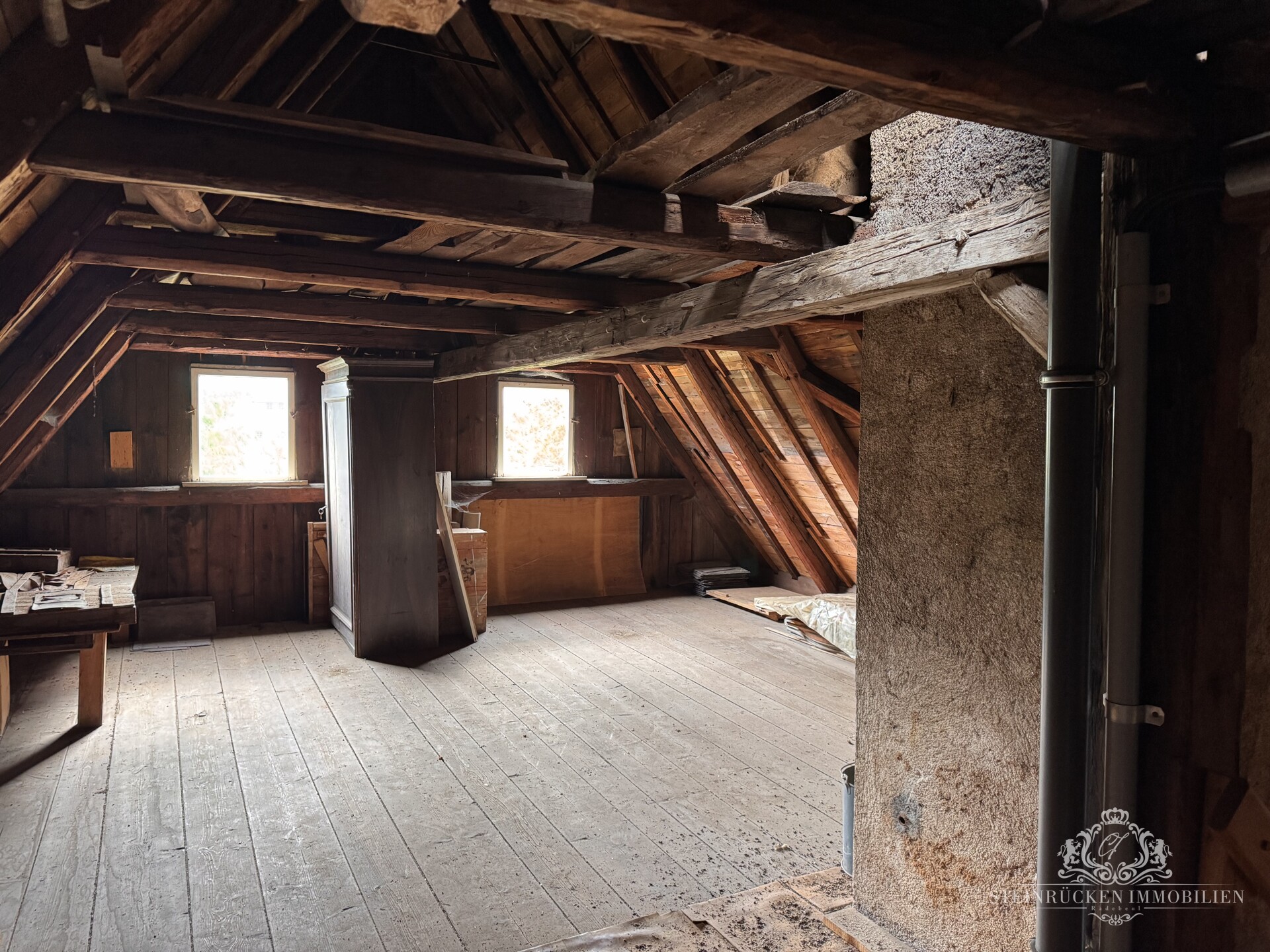 trockener Dachboden