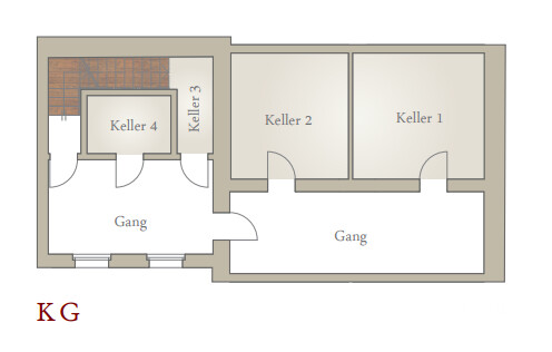 Grundriss Keller