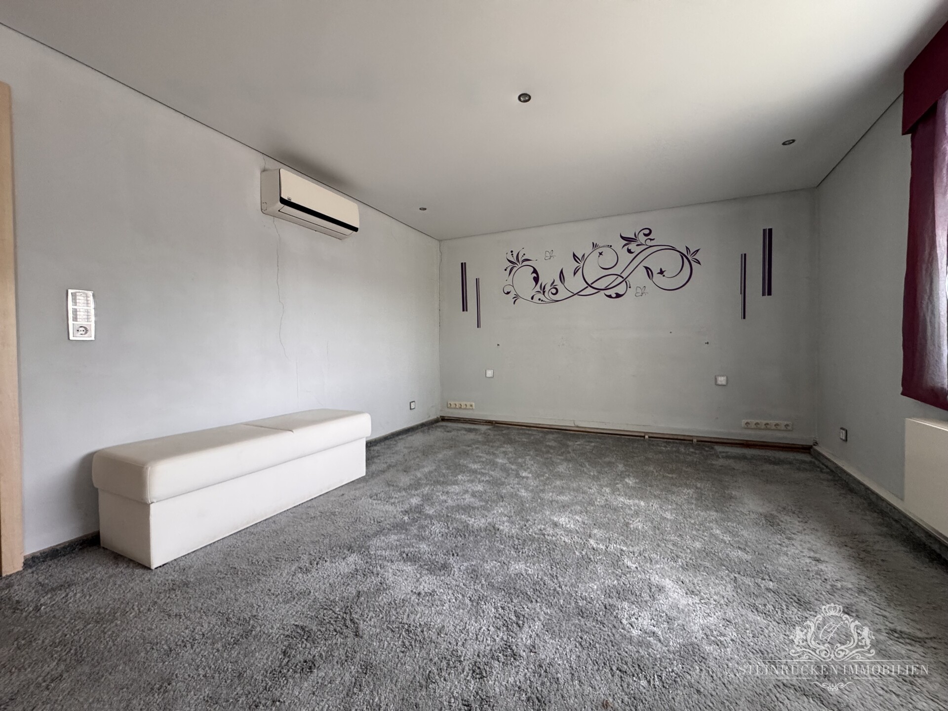 Schlafzimmer mit Klimaanlage