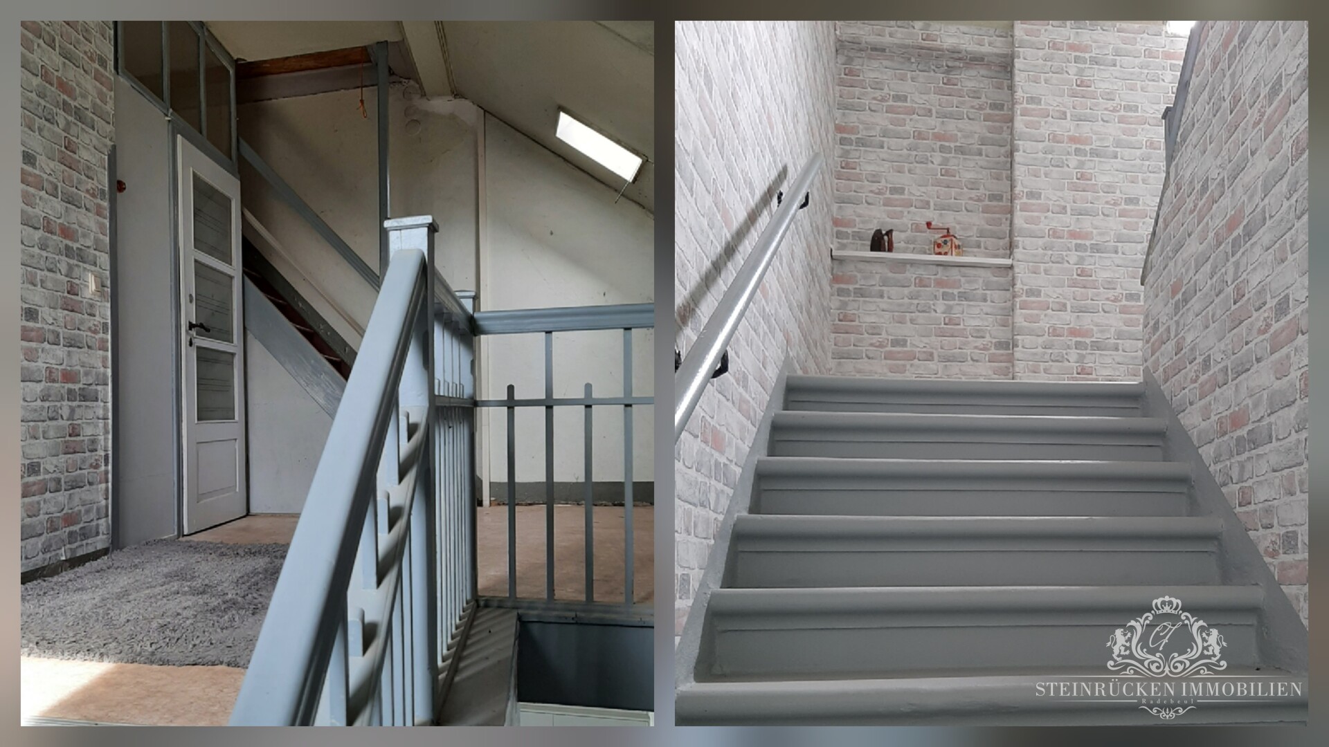 Treppenhaus mit Zugang 2. OG