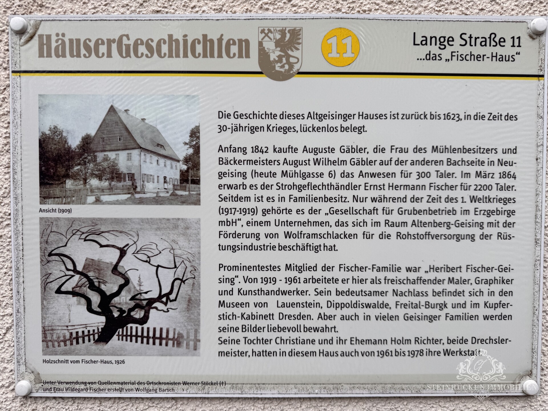 Hausgeschichte