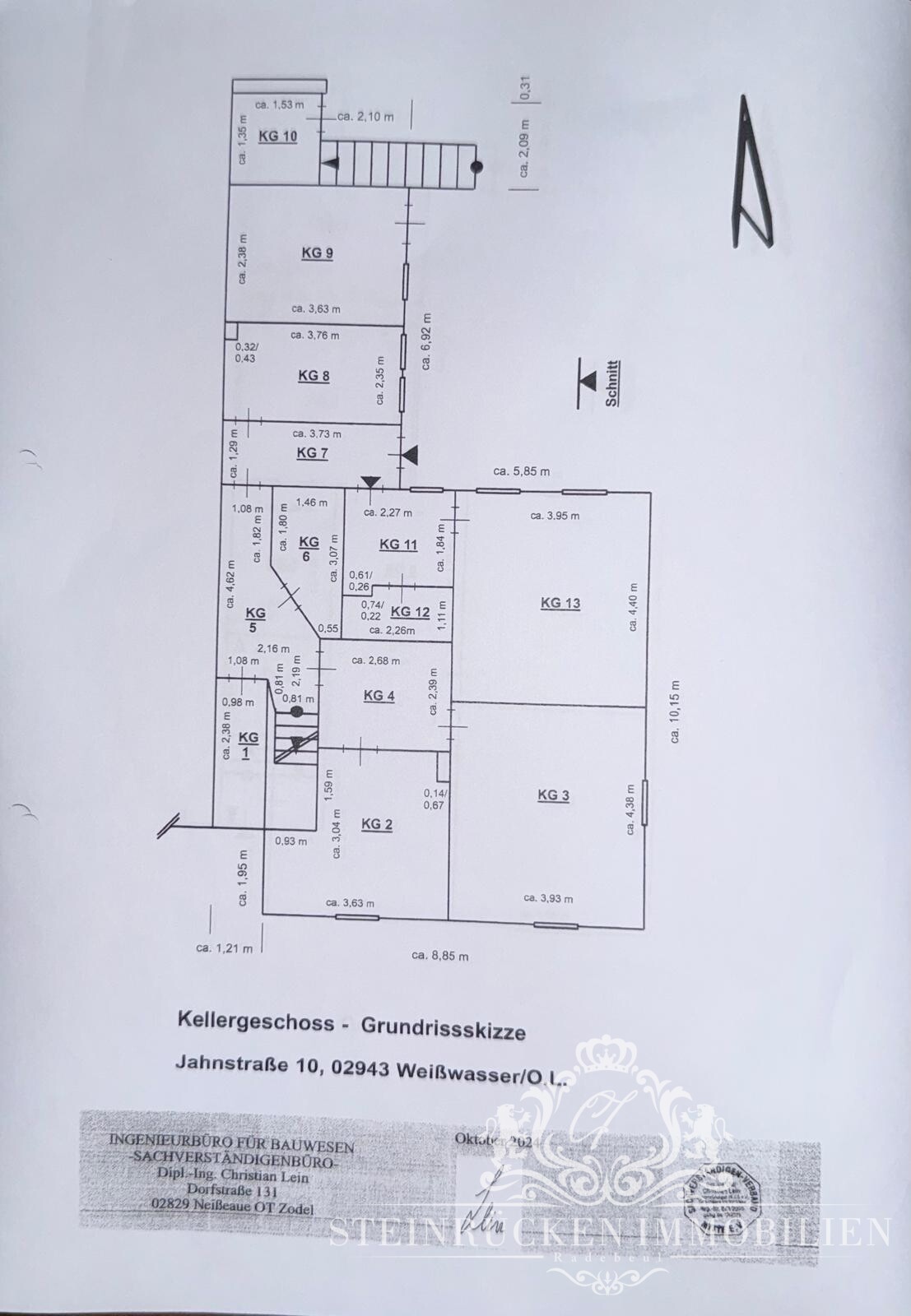 Grundriss Kellergeschoss