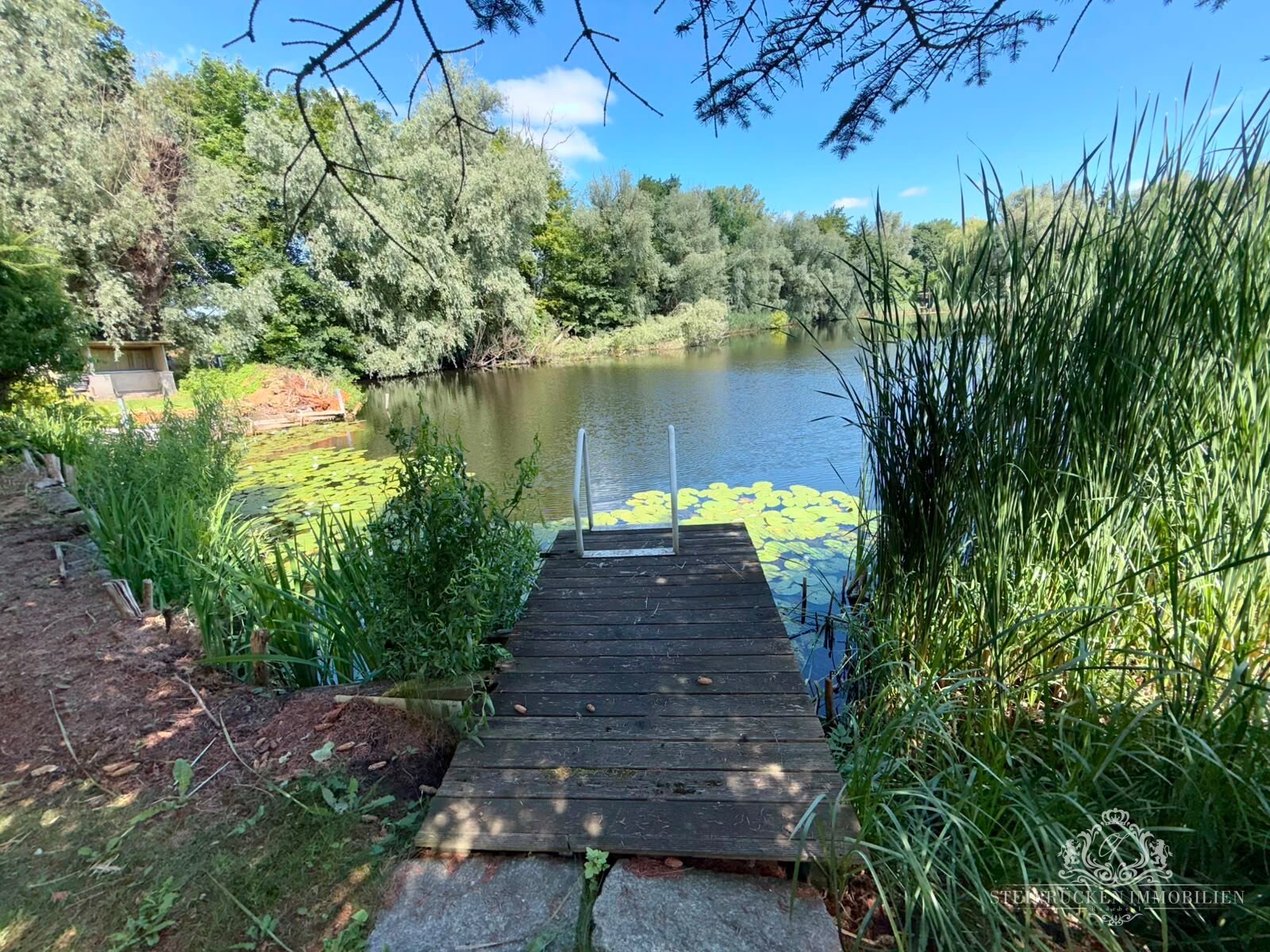 Privater See Zugang