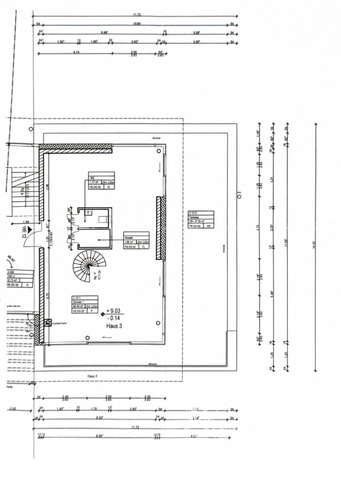 Grundriss DG