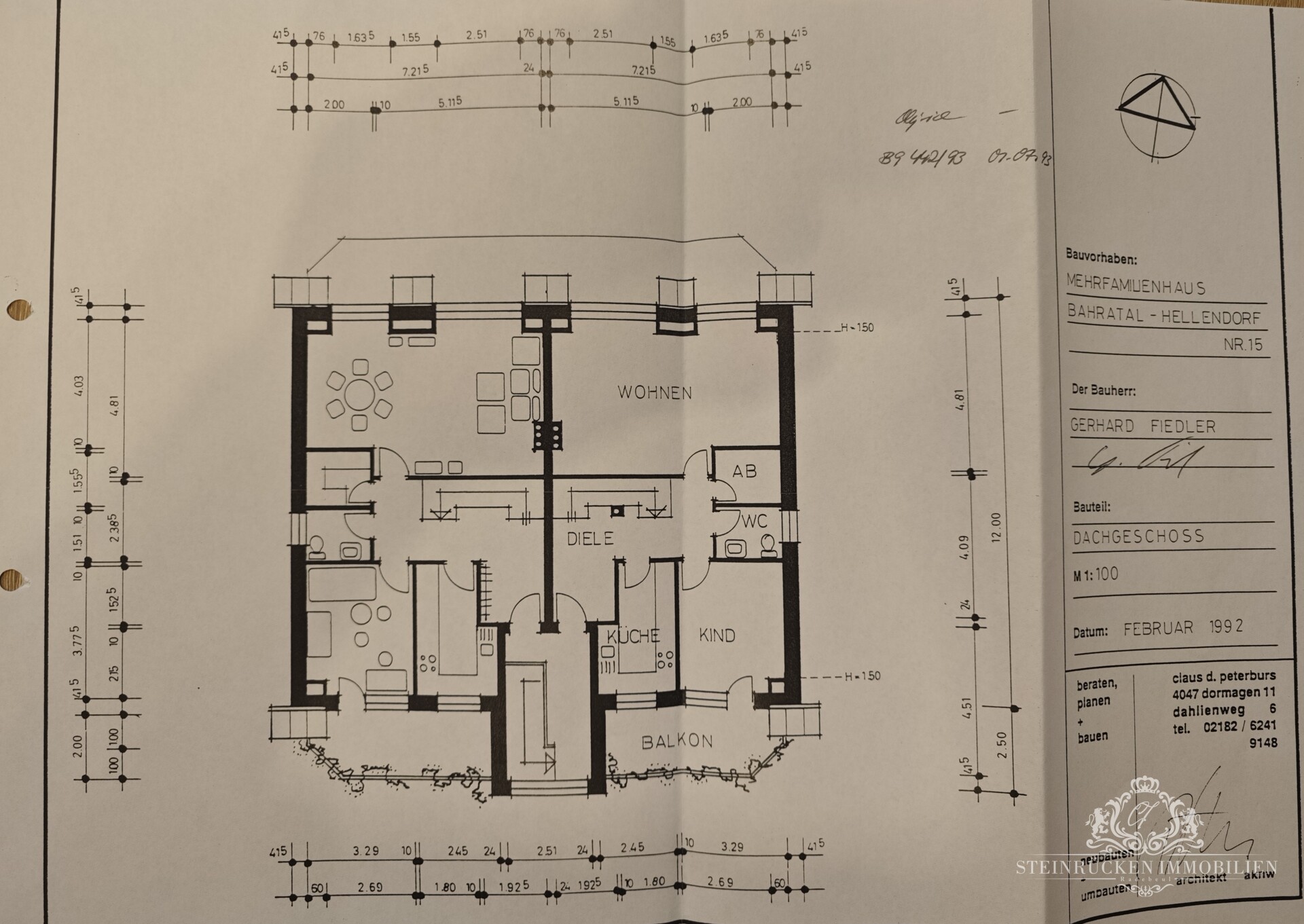 Dachgeschoss Maisonette