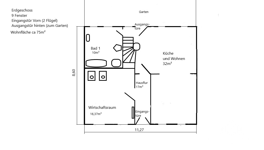 Grundriss EG