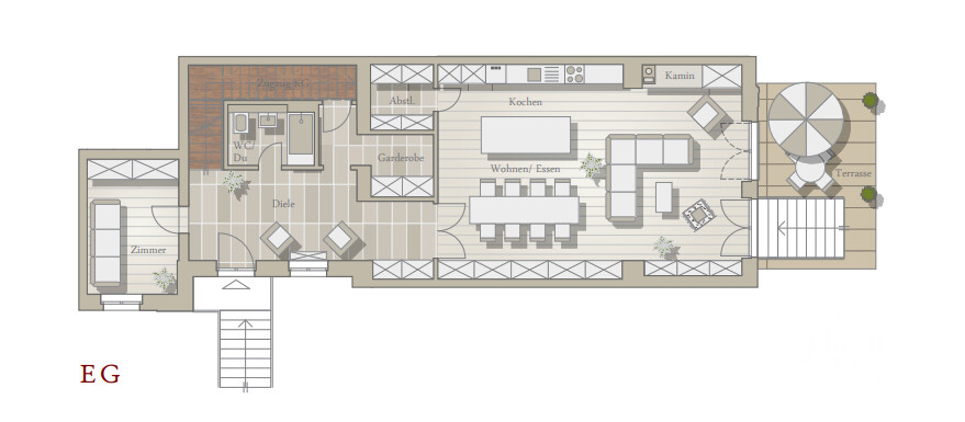 Grundriss EG