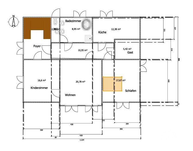 Grundriss EG